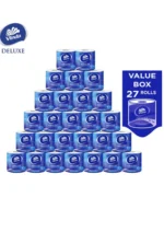 Tisu Tandas Vinda Deluxe Smooth Feel 3 Lapis 27 Gulungan x 250 helai penghantaran percuma - Image 2